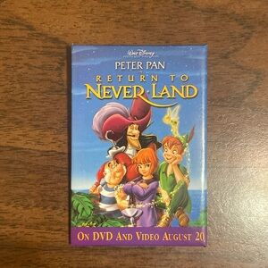 Walmart Promo Pin Peter Pan Return to Neverland BW033